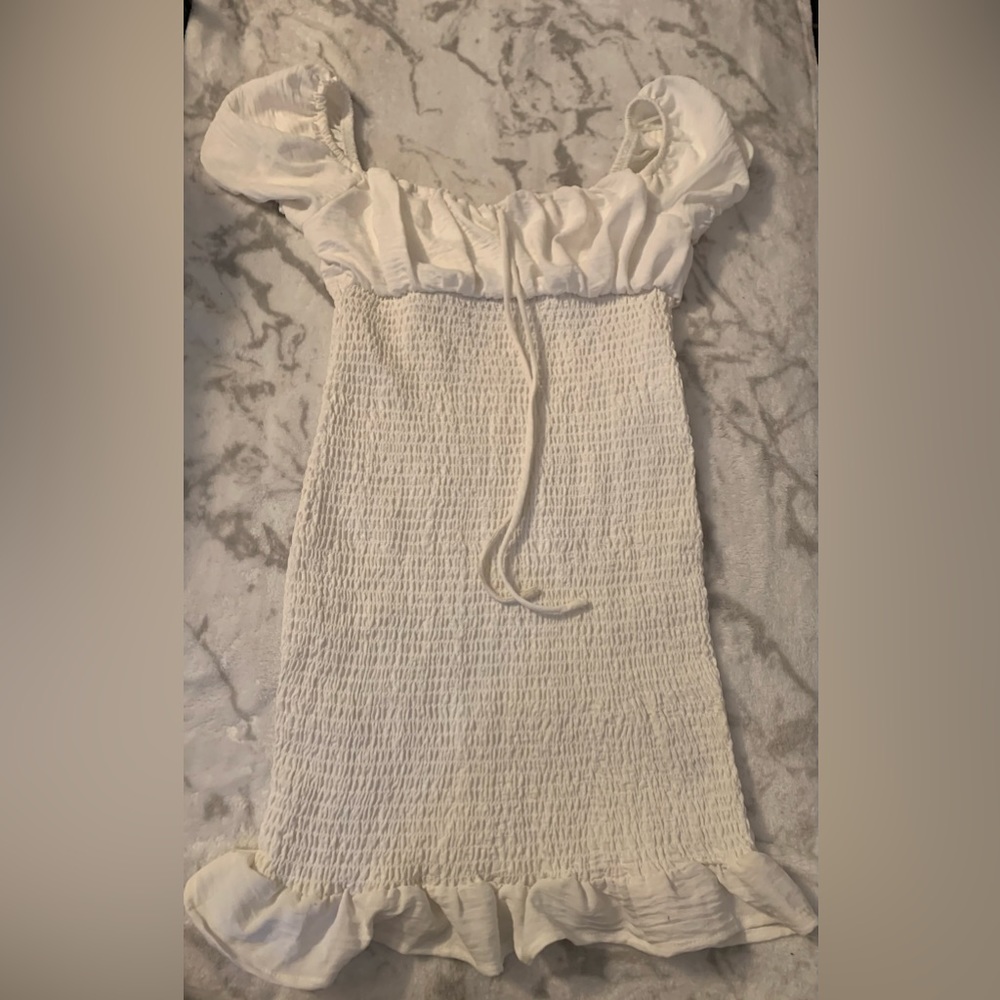 White dress